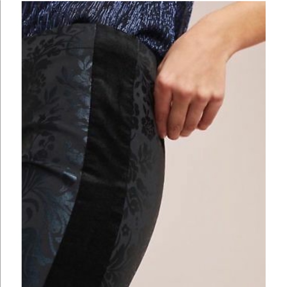 NWT Anthropologie The Essential Skinny FoilPrinted